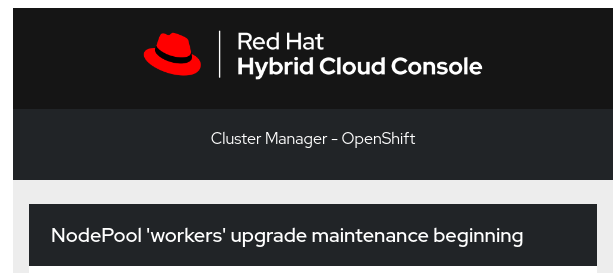 nodepool update begin