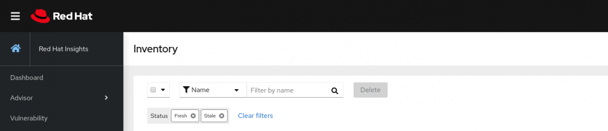Without the Insights filter