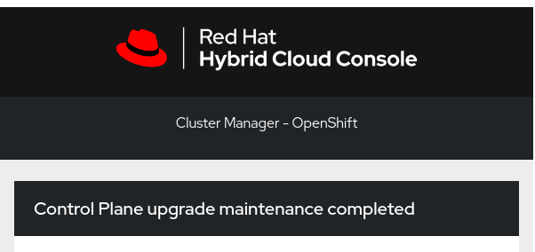 upgrade successful